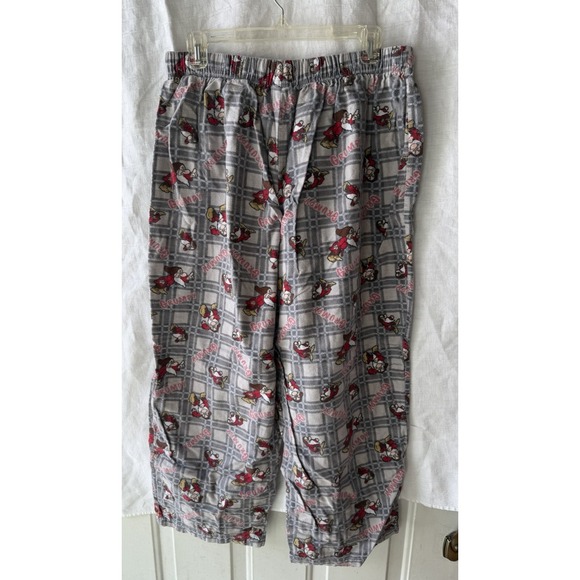 Disney Mens Grumpy Dwarf Pajama PJ Lounge Pants Large Gray - Picture 2 of 4